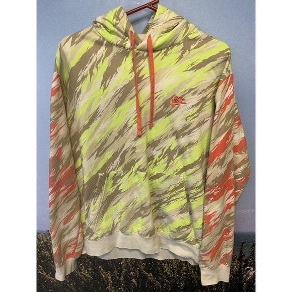 NIKE NSW SPECIAL PULL OVER ALL OVER PRINT HOODIE‎ SIZE XL - Picture 1 of 5